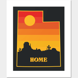 Utah is home Posters and Art